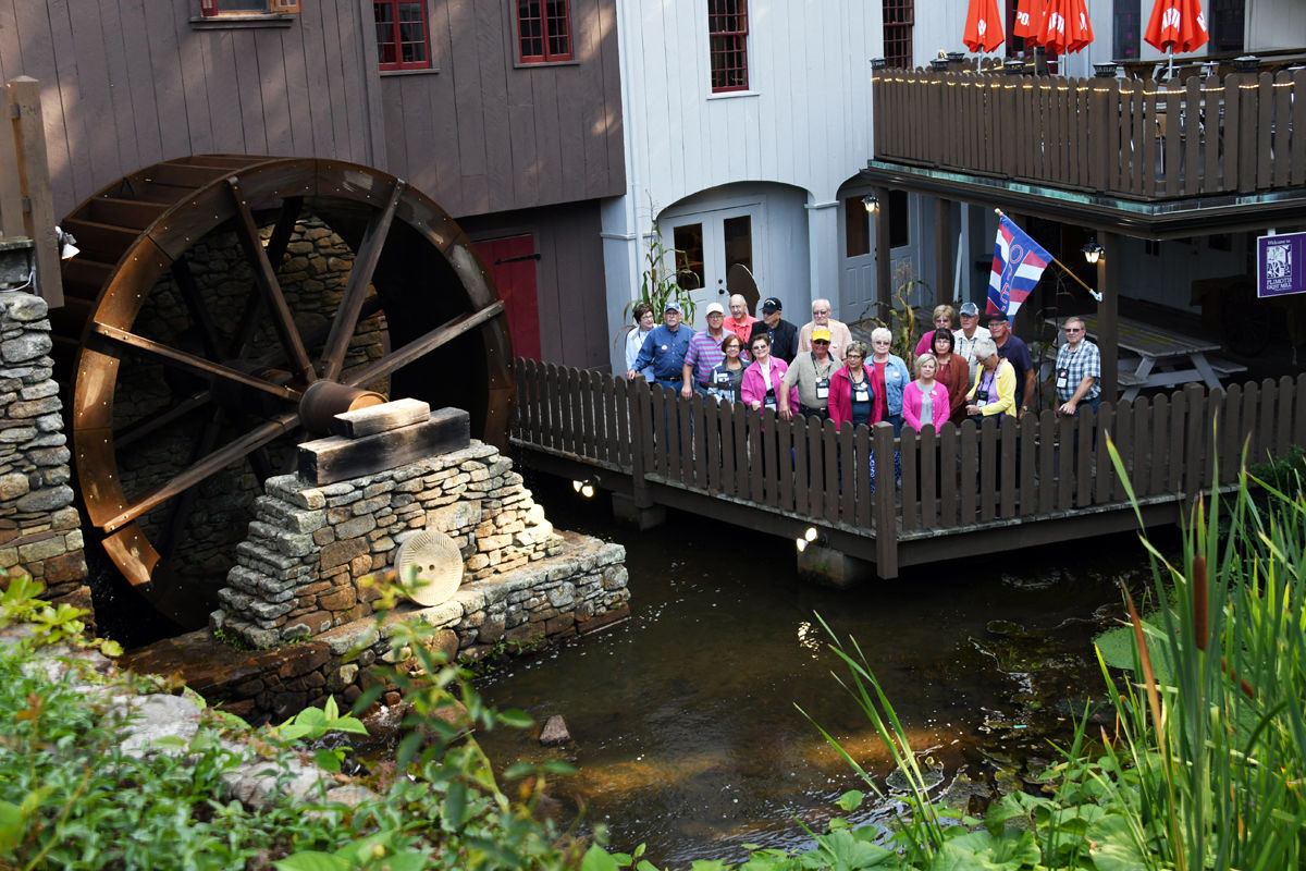 008 Fun Club travelers at the Jenney Grist Mill at Cape Cod.jpg